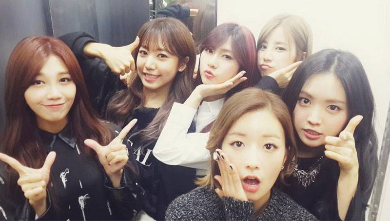 4minute, Orange Caramel, Apink, Na-Eun, Namjoo, Girl