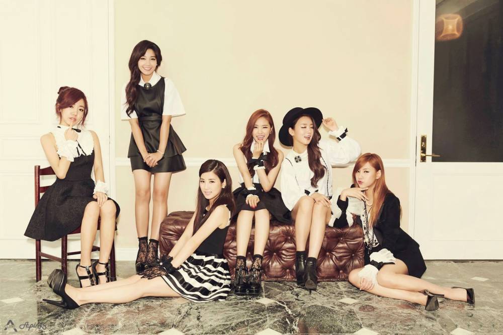 g.o.d, Apink, Girls