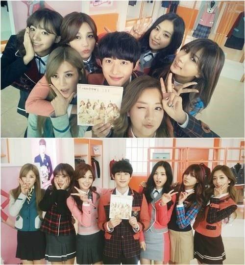 Apink, ZE:A, Siwan