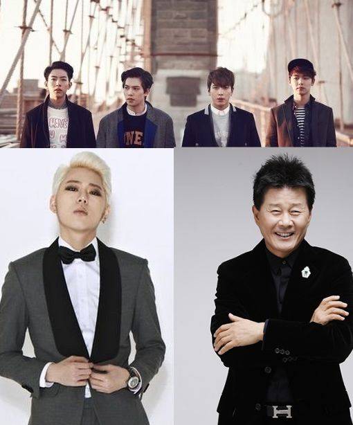 Block B, Zico, CNBLUE, Tae Jin Ah