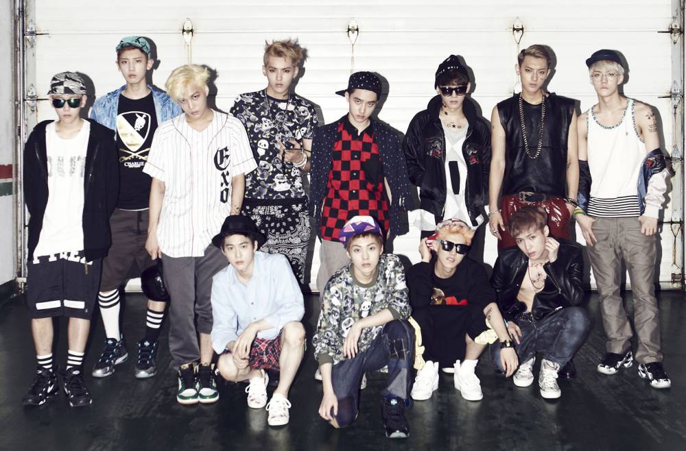 B1A4, B.A.P, B2ST, EXO, EXO-K, EXO-M, INFINITE, JYJ, Girls