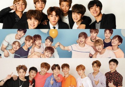 EXO, BTS, Wanna One