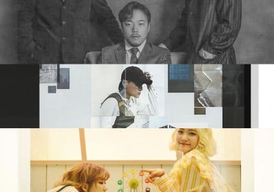 Naul, Park Hyo Shin, Kim Dong Ryul, Punch, TWICE, DEAN, BOL4 (Bolbbalgan4), Melomance