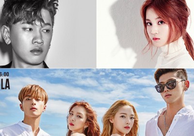 Lee Hi, Crush, hyukoh, KARD