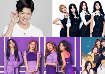 AOA, MAMAMOO, Park Bo Gum, Cosmic Girls