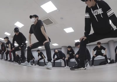 Image result for SM reveals previously unseen footage of NCT practicing in the studio
