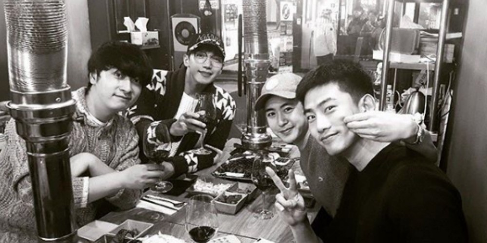 Jun.K, Nichkhun, Taecyeon, Wooyoung, Chansung