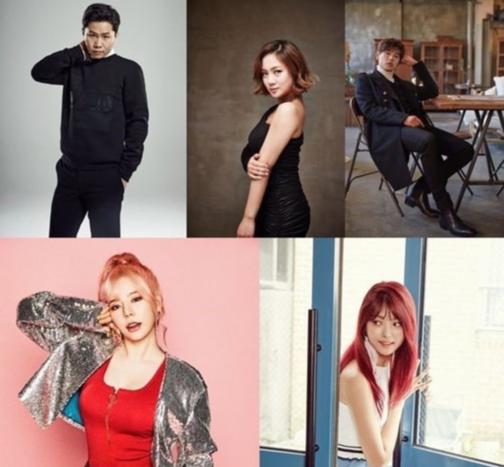 Girls-Generation,Sunny,eric-nam,park-na-rae,pristin