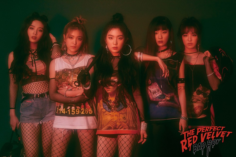Image result for Red Velvet call out to a 'Bad Boy' in repackage comeback