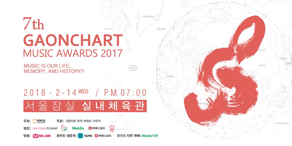 Gaon Chart Kpop Awards 2017 Vote