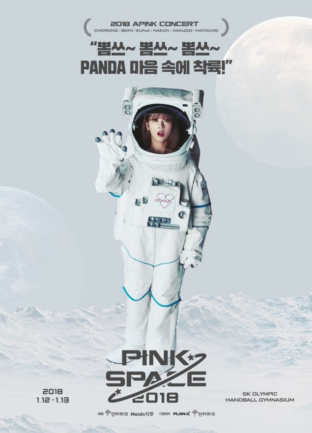 A Pink выпустили индивидуальные постеры к их предстоящим концертам