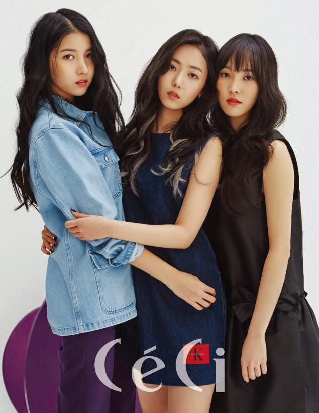 G-Friend в фотосессии для CeCi