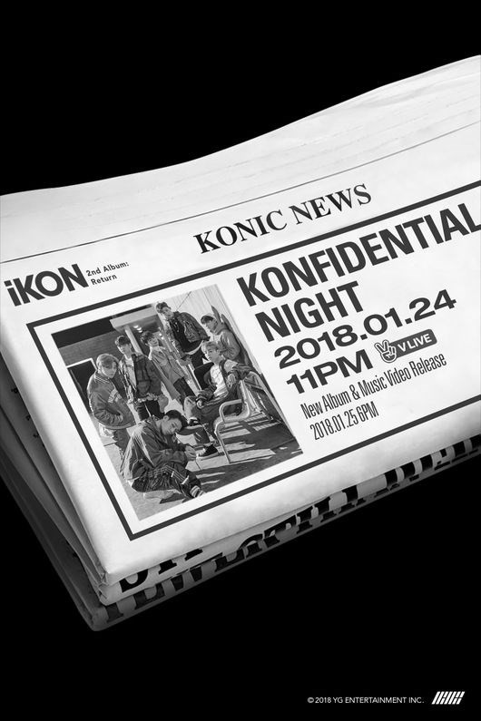 iKON встретятся с поклонниками благодаря "Konfidential Night"