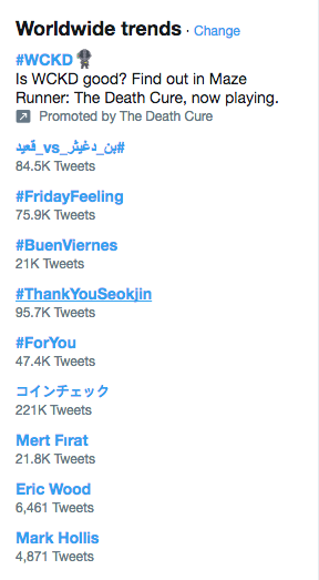 ARMY вывели в мировые тренды хэштег #ThankYouSeokjin