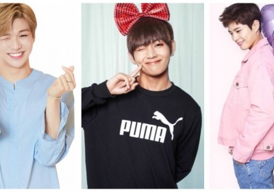 V, V, Park Bo Gum, Kang Daniel