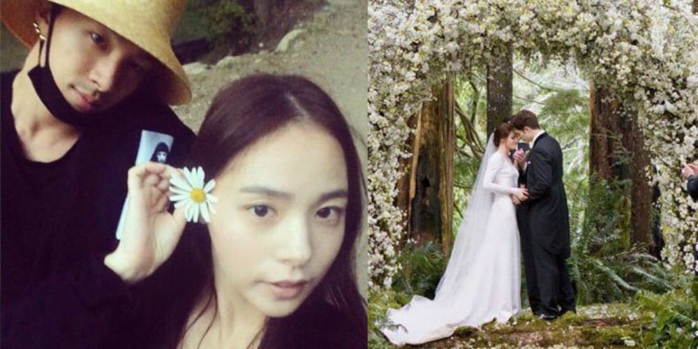 Image of girl in wedding dress taeyang