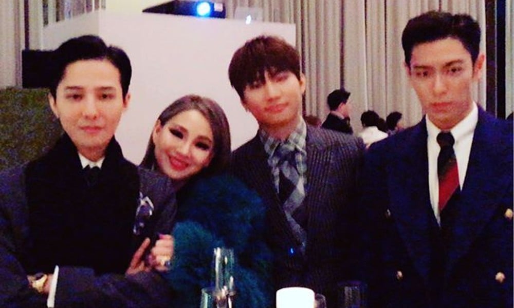 CL , T.O.P, G-Dragon, Daesung