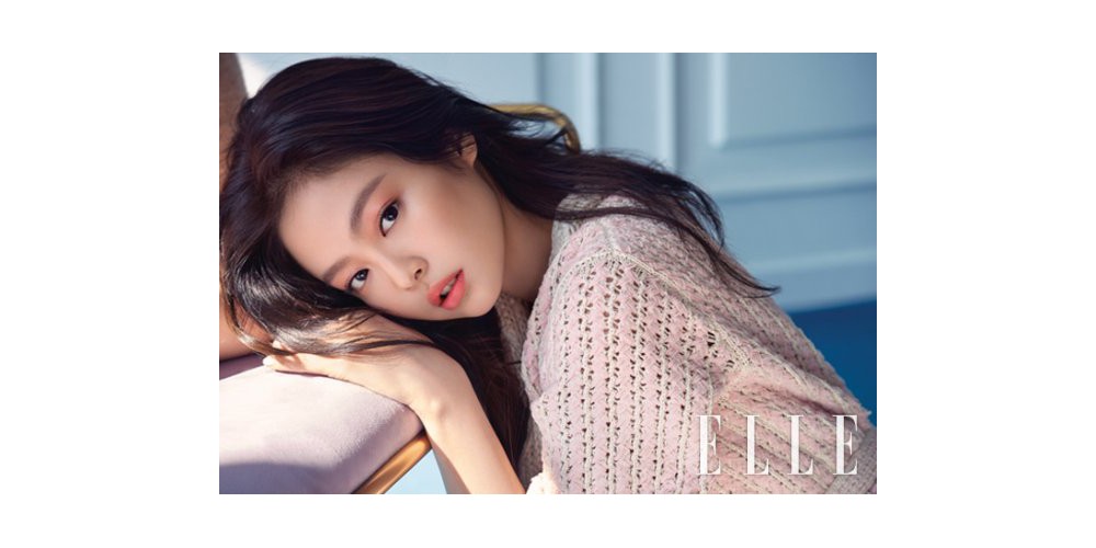 Jennie is a dark & chic 'Chanel' girl for the August cover of 'Elle