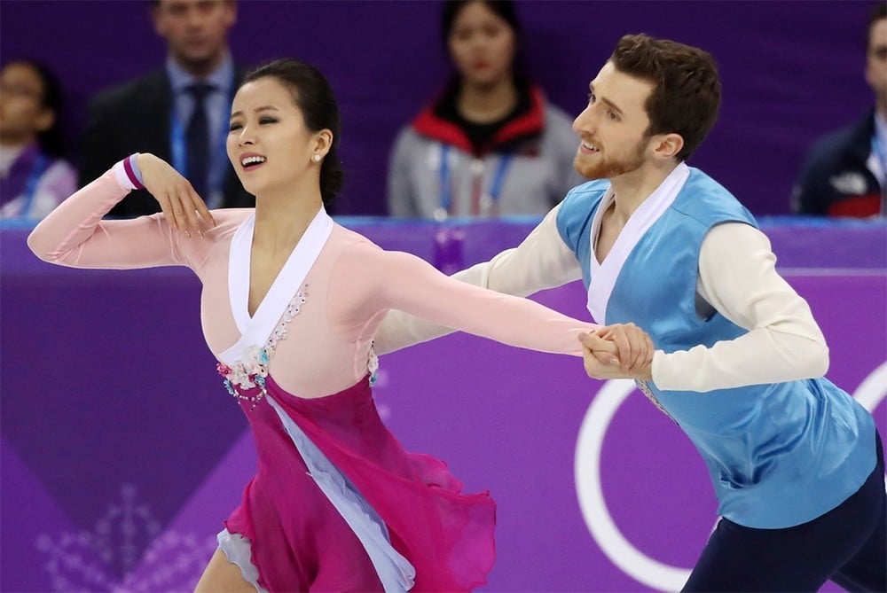Korea's Min Yura and Alexander Gamelin stun with their 'Arirang ...