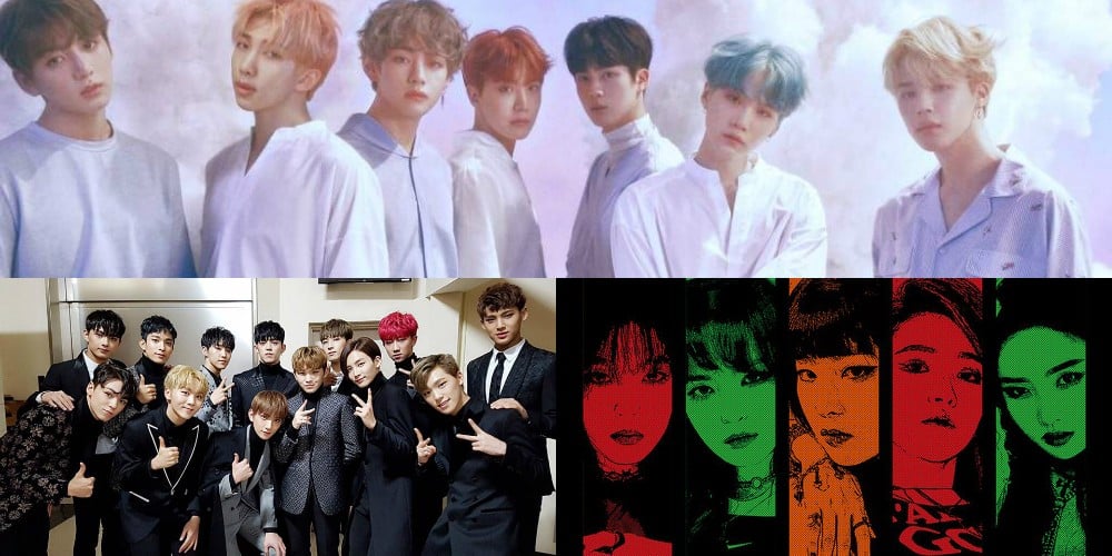 Best K-Pop Albums 2018 - BTS, EXO, Red Velvet, And More