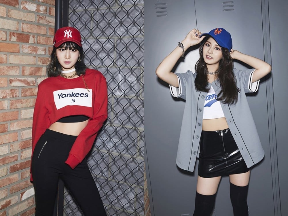 Twice Members Get Sporty For Mlb Korea Allkpop