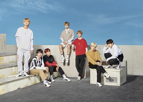 BTS become global ambassadors for 'PUMA