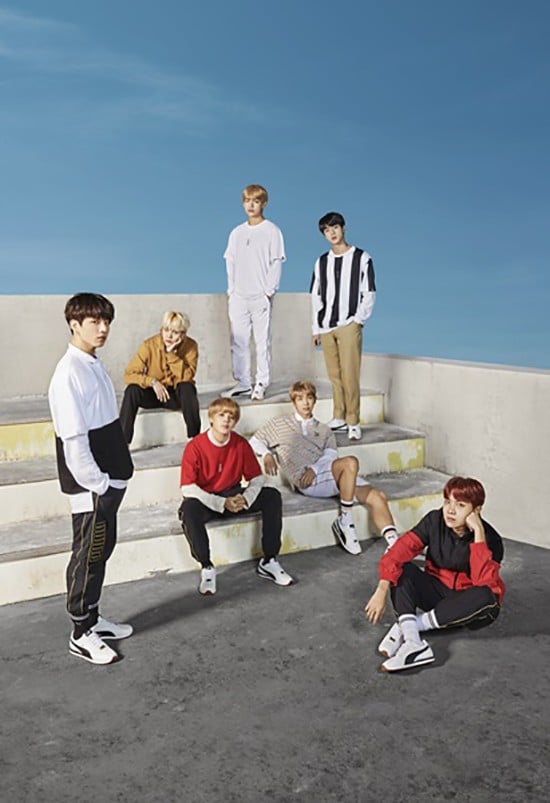 BTS become global ambassadors for 'PUMA