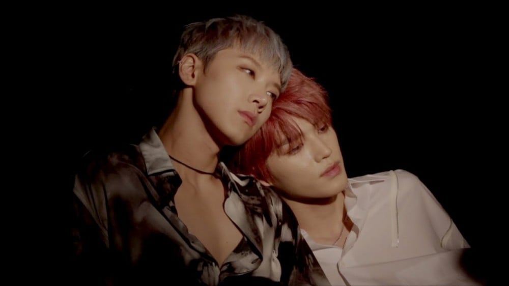 Image result for NCT U Taeyong and TEN take you behind the scenes of y 'Baby Don't Stop' MV