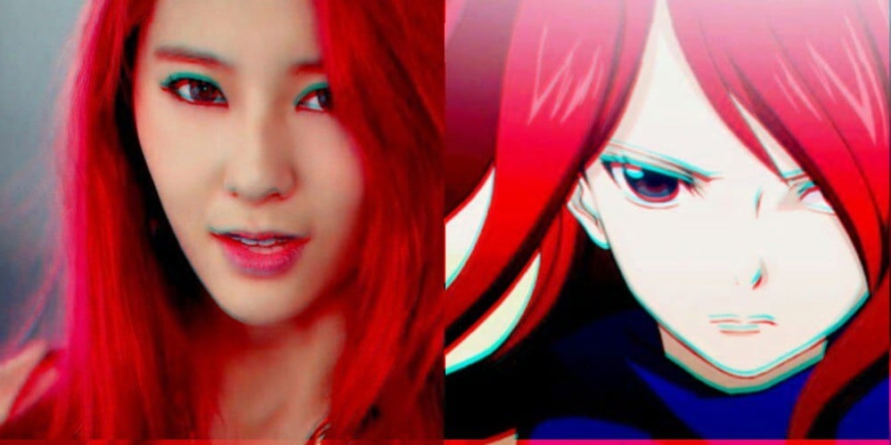 Female KPOP Idols that Look Just Like Anime Characters | allkpop
