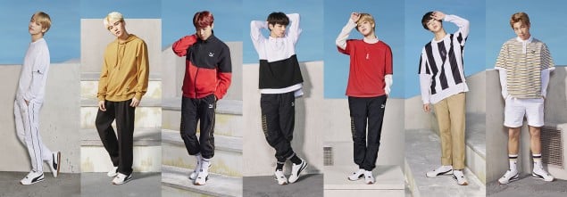 BTS в новом рекламном ролике для бренда "PUMA"