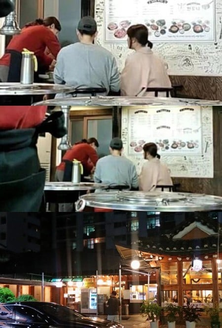 Китайские СМИ поделились фотографией парочки СонСон во время их ужина в ресторане