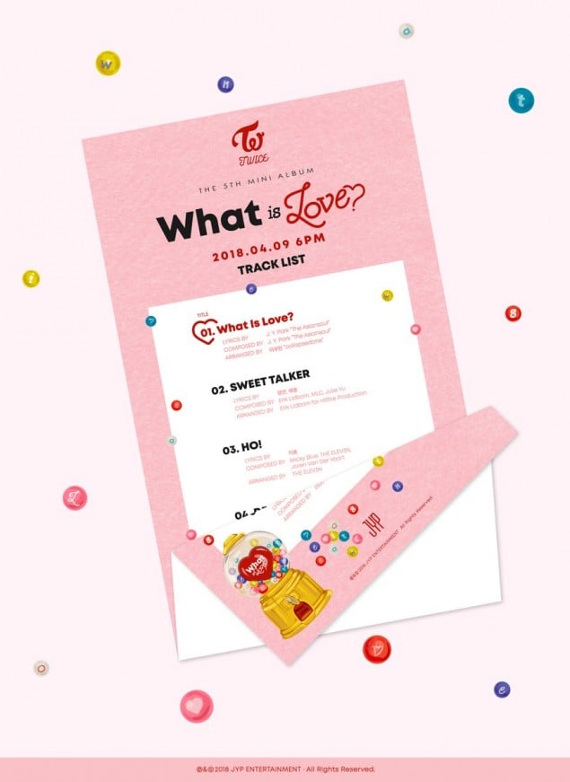 TWICE WHAT IS LOVE 5TH MINI ALBUM