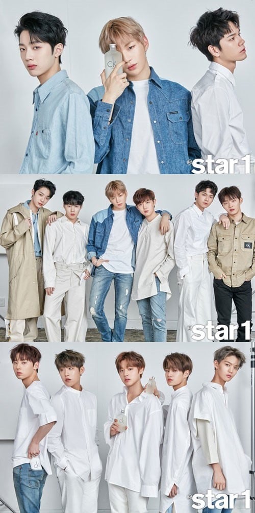 WANNA ONE украсили обложку нового выпуска журнала "@ star1"