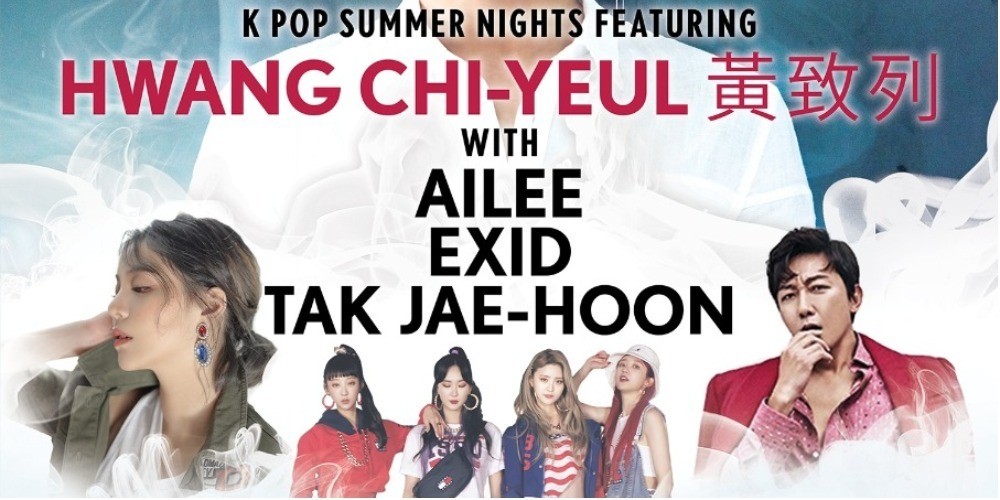 EXID, Ailee, Tak Jae Hoon, Hwang Chi Yeol