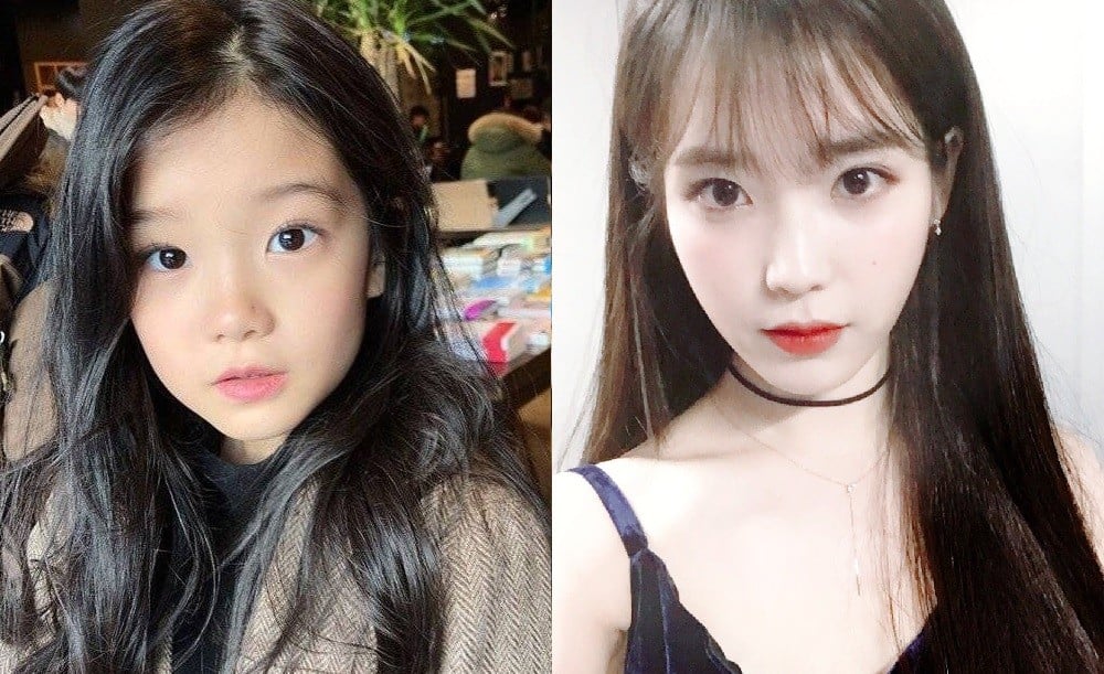 Пользователи сети узнали как зовут девочку, поразительно похожую на АйЮ в детстве