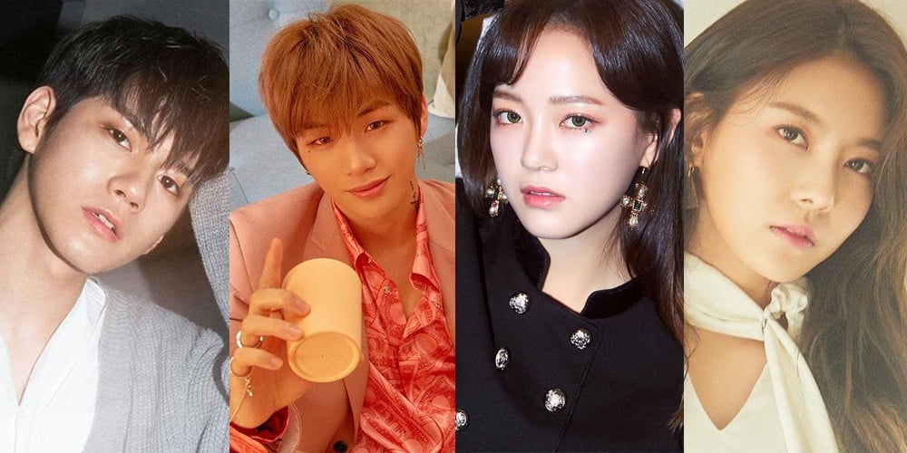 Kim Se Jeong, Gugudan, Wanna One, Kang Daniel, Ong Seong Wu