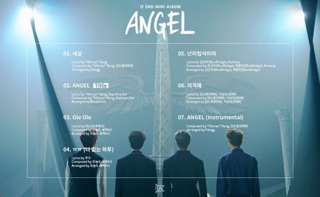 [РЕЛИЗ] IZ выпустили спешел-клип на песню "Angel", спродюсированную Бан Ши Хёком