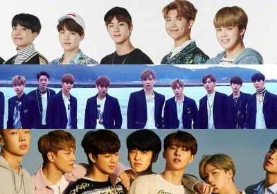 BTS, iKON, Wanna One