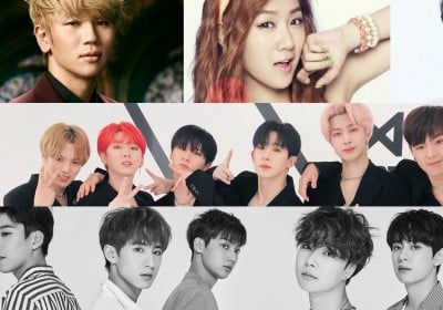 Boyfriend, Soyu, K.Will, MONSTA X, Jung Se Woon