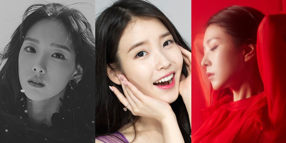 Suzy, Taeyeon, IU, Boa