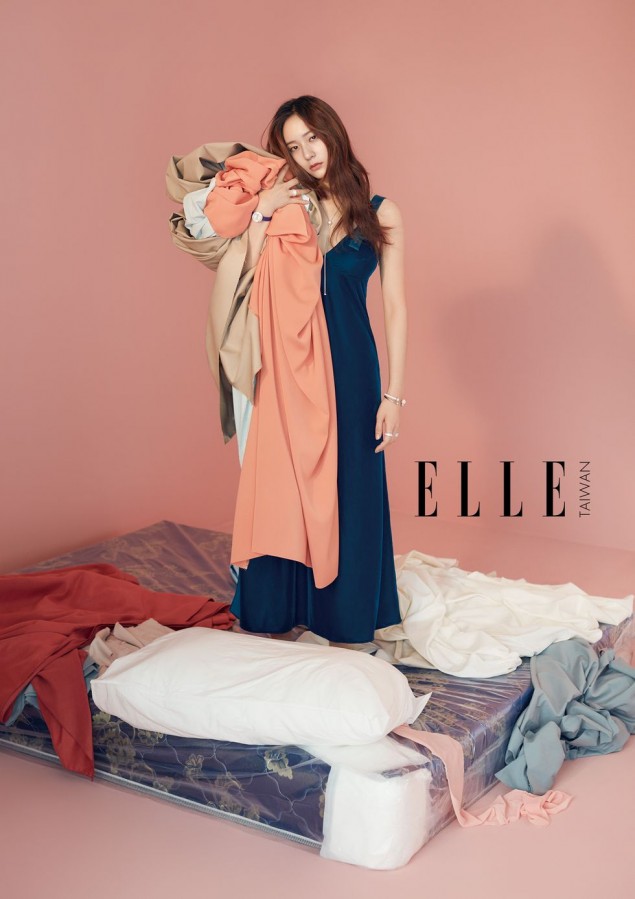 Прекрасная Кристал в фотосесии для журнала "Elle Taiwan"