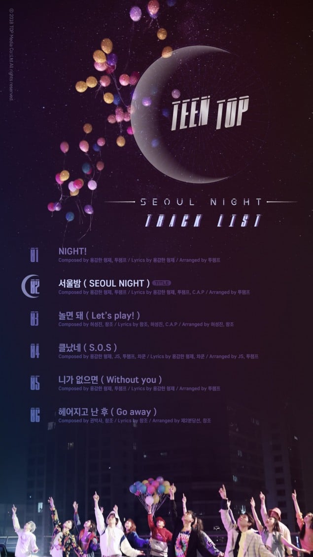 [РЕЛИЗ] TEEN TOP выпустили клип на песню "Seoul Night"