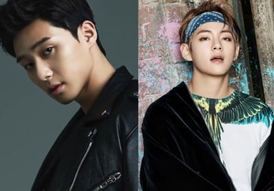 BTS, V, V, Park Seo Joon