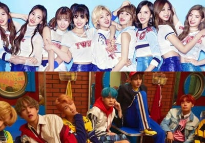 BTS, TWICE