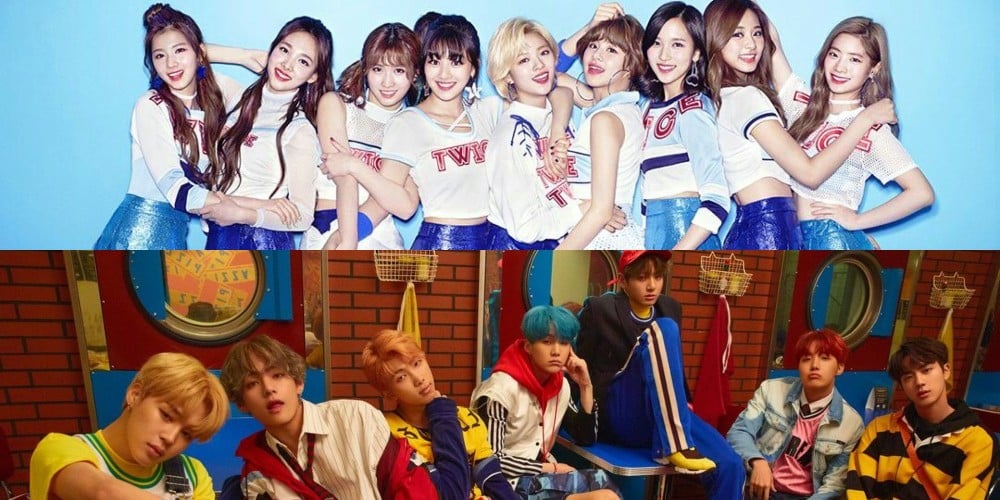 BTS, TWICE