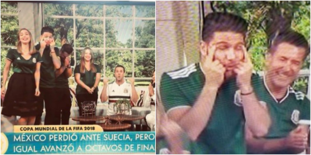 Morning Show Hosts Suspended For Racist Gesture After South Korea Win Morning Show Hosts Suspended For Racist Gesture After South Korea Win