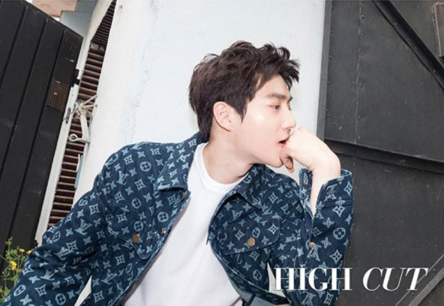 Сухо (EXO) и Ким Хван Хи в фотосессии для High Cut