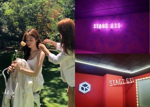 Джиён из T-ara поделилась фотографиями из новой комнаты для репетиций