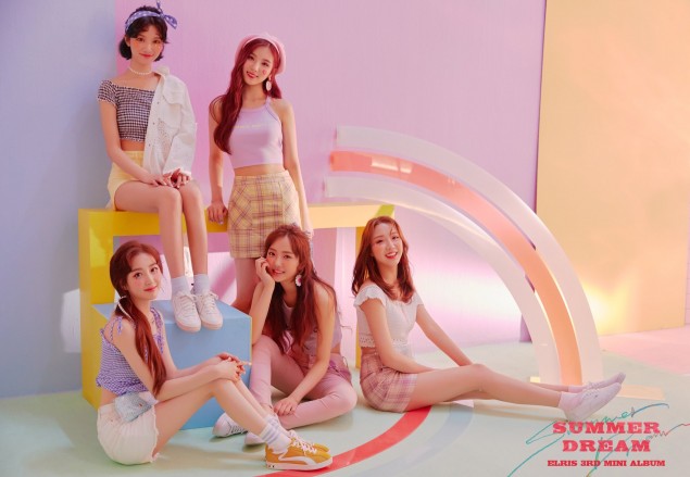 Rookie girl group ELRIS drops summer version concept photos for 