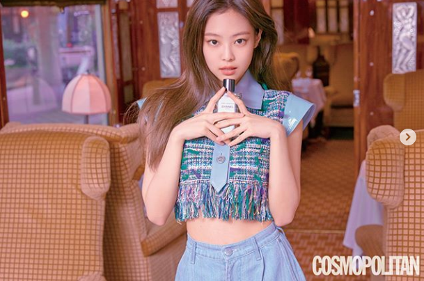 Cosmopolitan поделился снимками Дженни из BLACKPINK